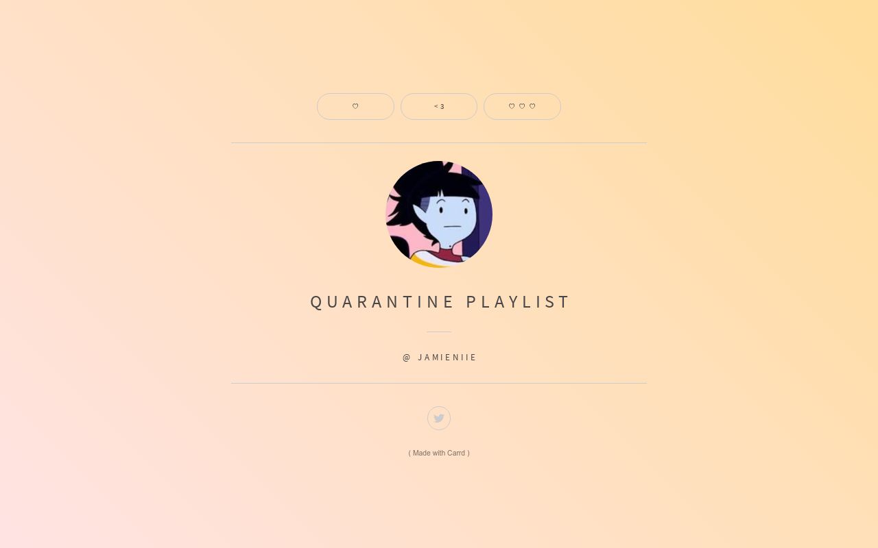Carrd profile picture for @clang